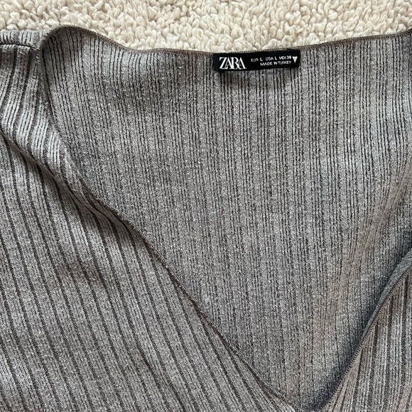 Zara Body-con Ribbed Midi - Picture 5 of 12